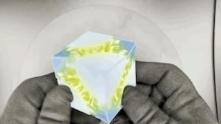 Engaging Blueberry Mint Gear Cube