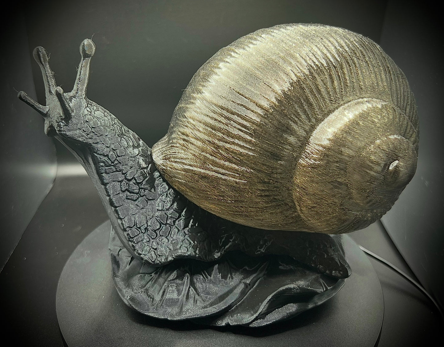 Enchanting Onyx Snail Lamp