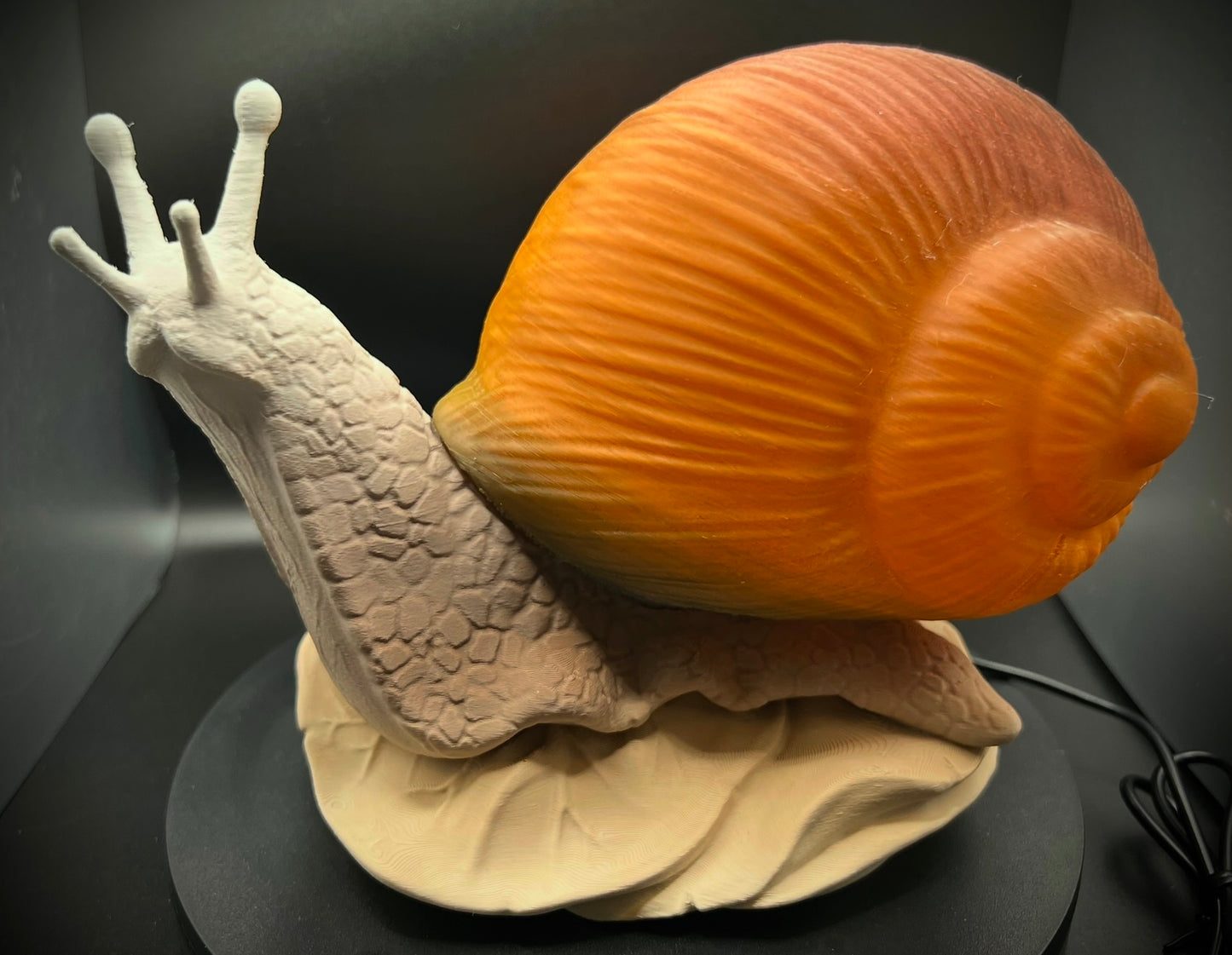 Enchanting Mesa Horizon Snail Lamp