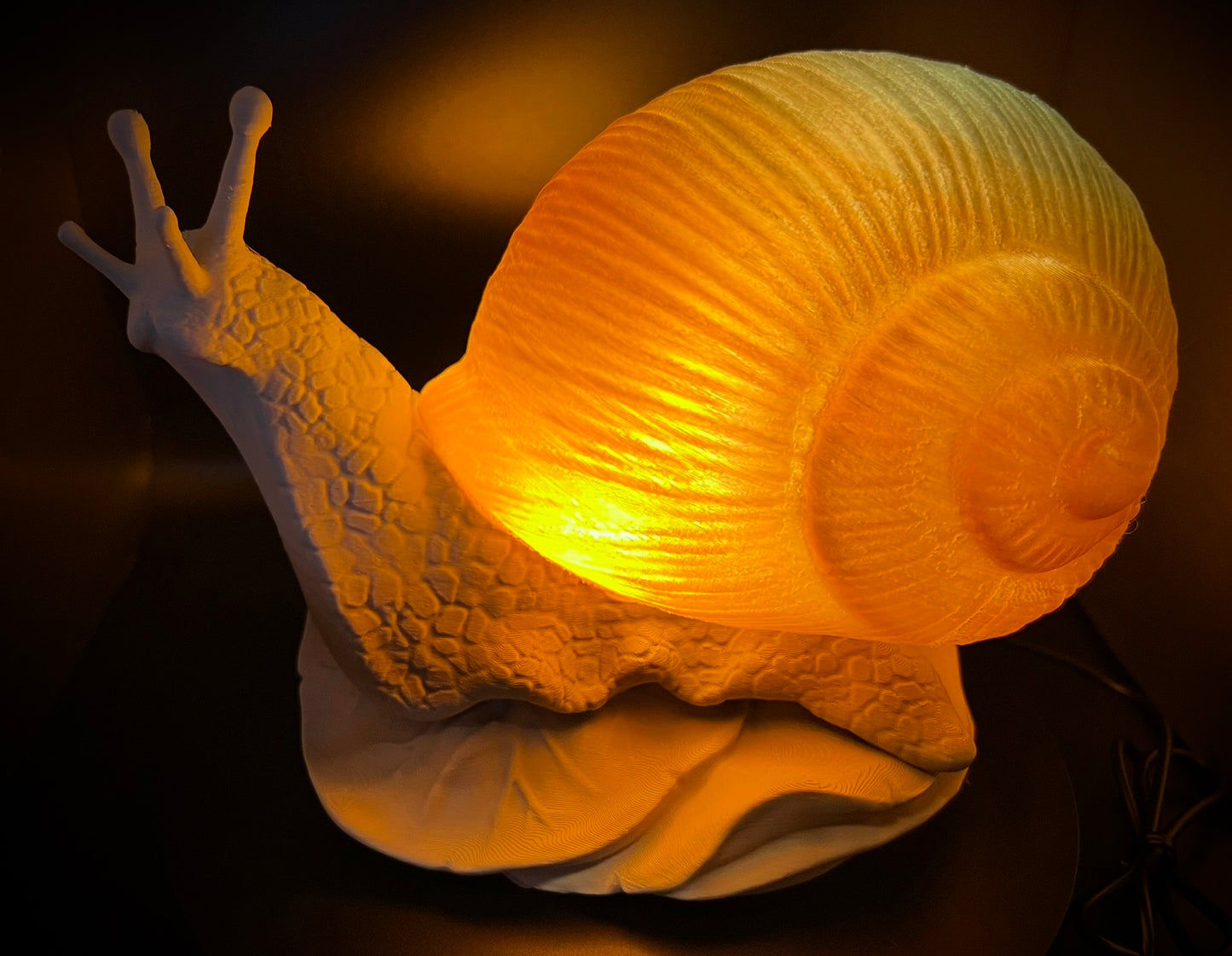 Enchanting Mesa Horizon Snail Lamp