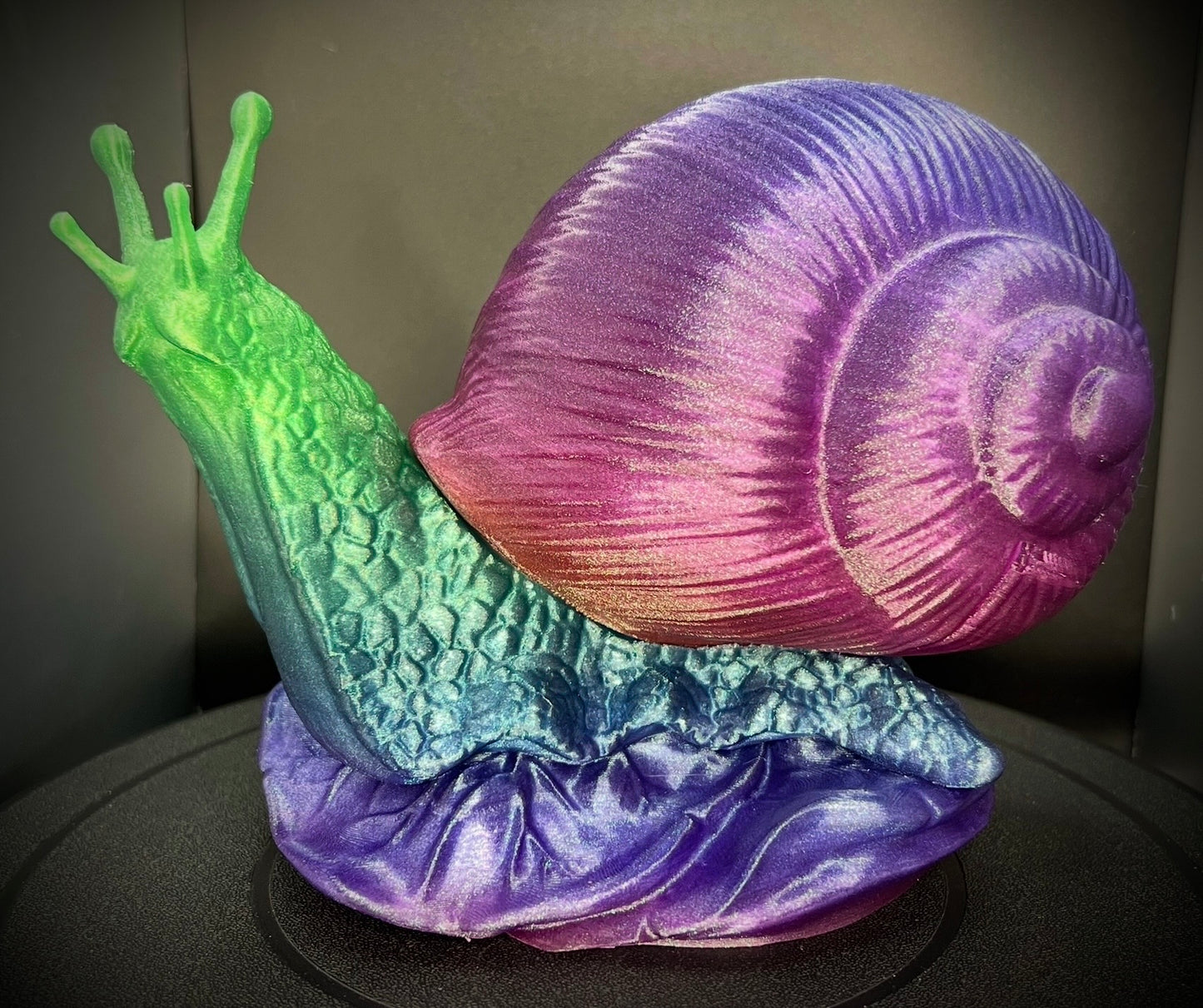 Enchanting Rainbow Snail Lamp *colorful options*