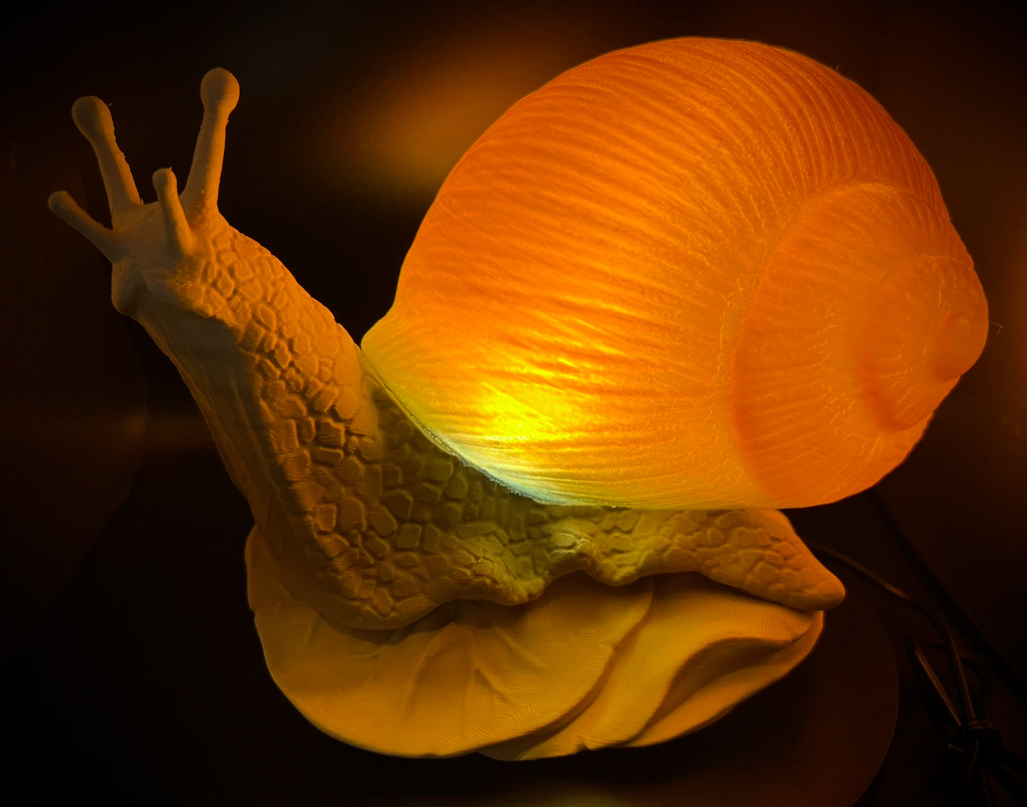 Enchanting Mesa Horizon Snail Lamp