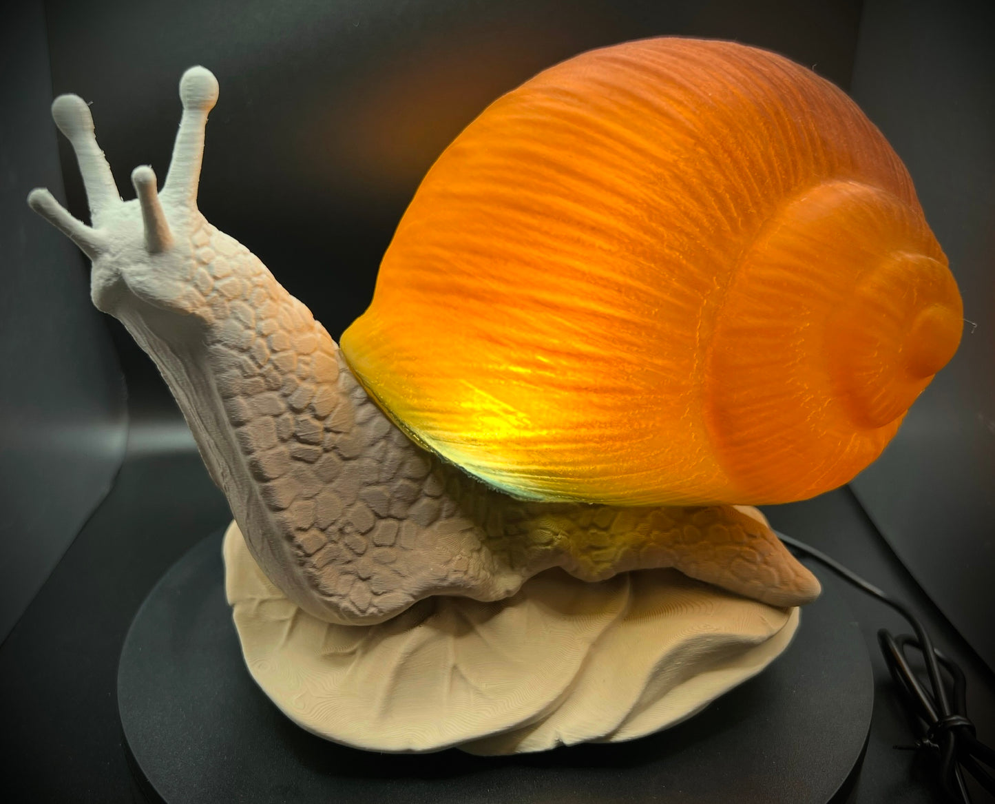 Enchanting Mesa Horizon Snail Lamp