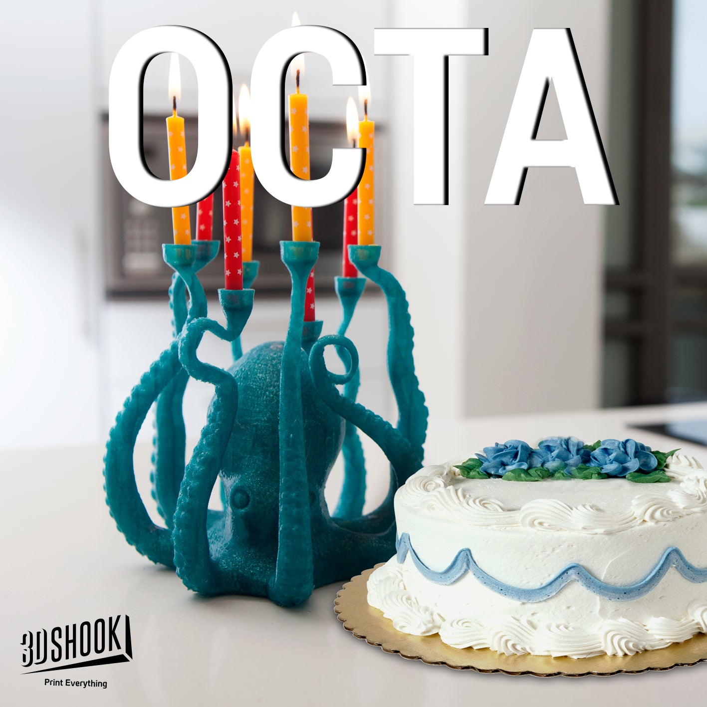 Enchanting Orphic Octopus *RECENTLY ADDED*